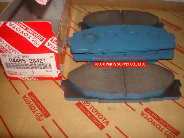04465-26421,Genuine Toyota Hiace Brake Pad Kit